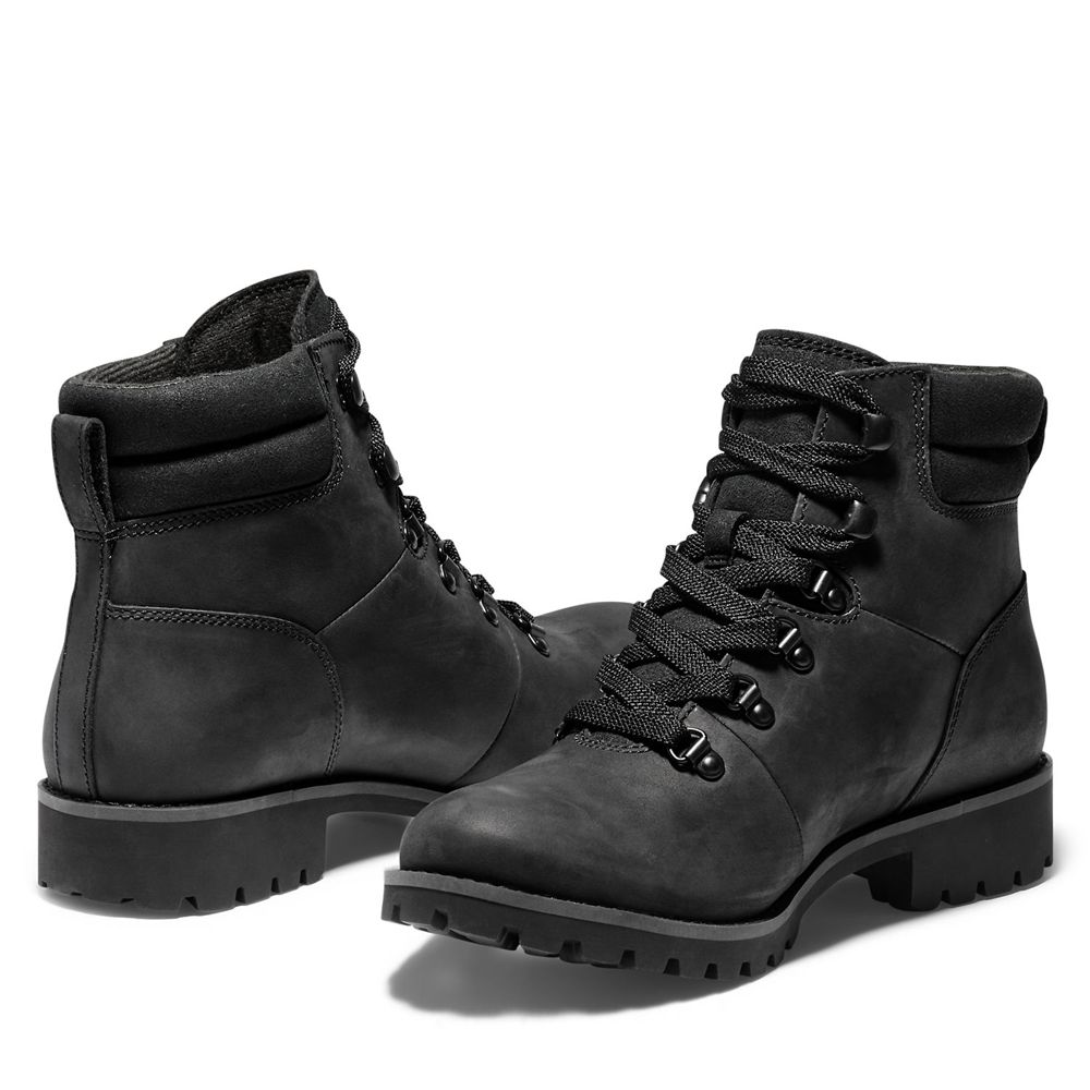 Botas de Montaña Timberland Mujer Ellendale Mid Negras - Chile PZQ-285714